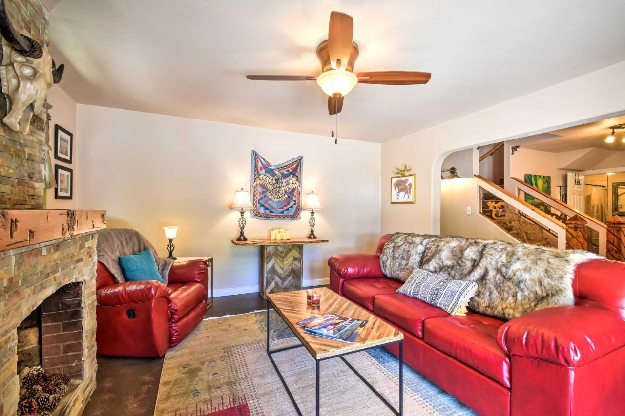Cozy Home With Media Room Short Walk To Taos Plaza! Exterior foto