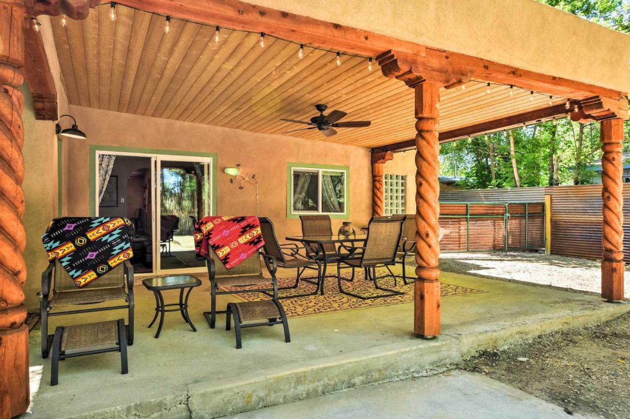Cozy Home With Media Room Short Walk To Taos Plaza! Exterior foto